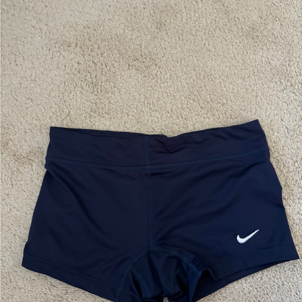 Nike Women's Navy Blue Shorts